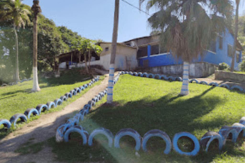 Ampla área de convivência